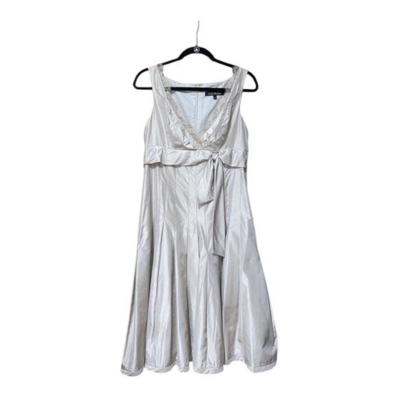 Lida Baday Formal / cocktail Dress luxurious blend silk polyester & cott… - Picture 2 of 5